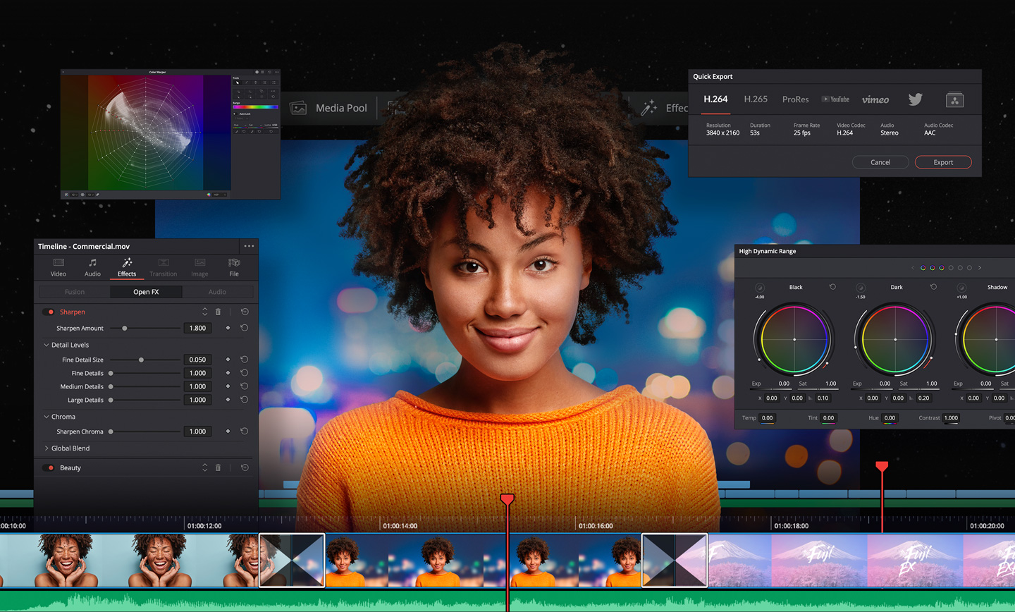 BlackMagic DaVinci Resolve Promo